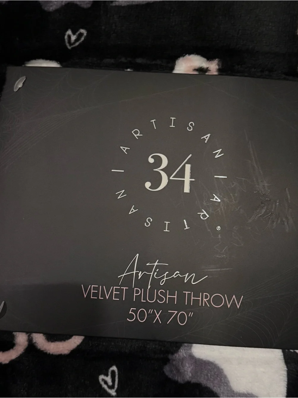 Artisan Velvet Plush Throw 50”x70”